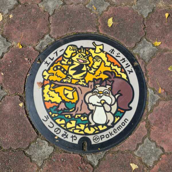 ポケモンマンホール
