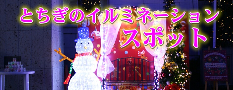 栃木のイルミネーション2025！駅から徒歩で行ける絶景スポット